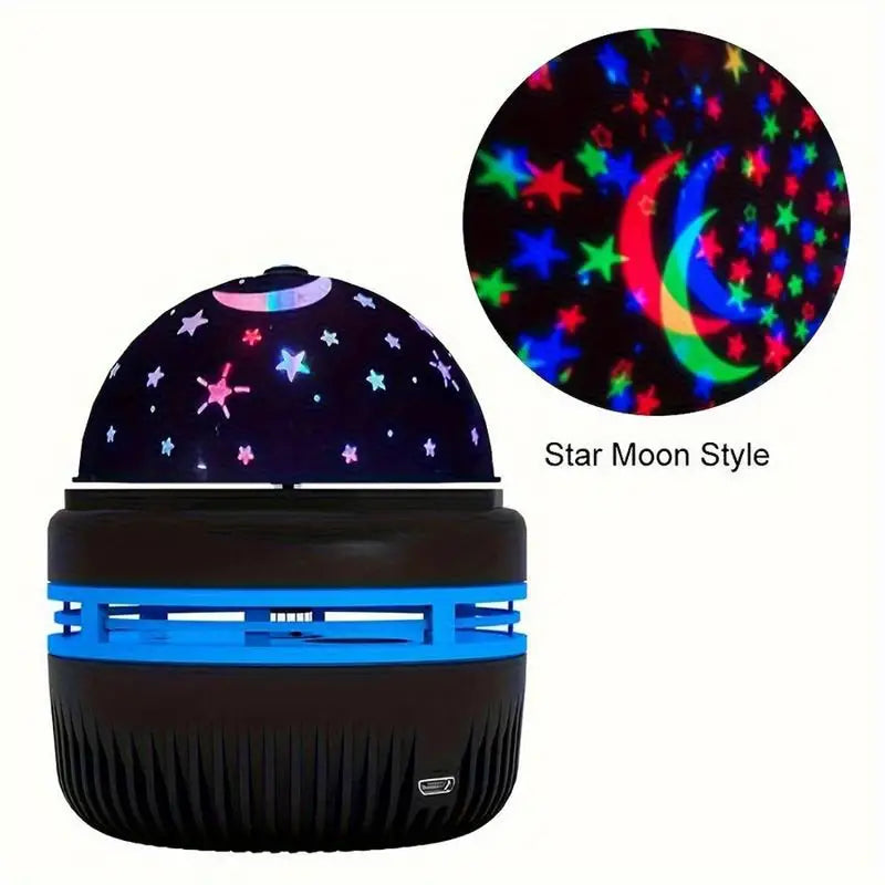 Lampa Proiector „Stele și Lună” – Magia Cerului în Dormitorul Tău!