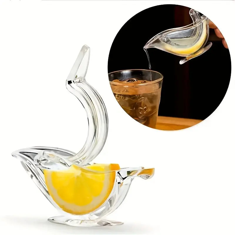 Storcător de Lămâie “Eleganța Lebedei” - Design Acrilic Premium